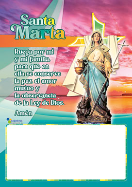 Almanaque Santos Cartón 1/8